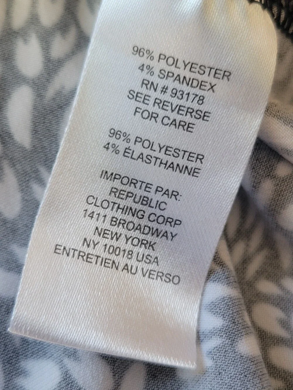 Tahari Liquid Knit Top 1x - Picture 9 of 11